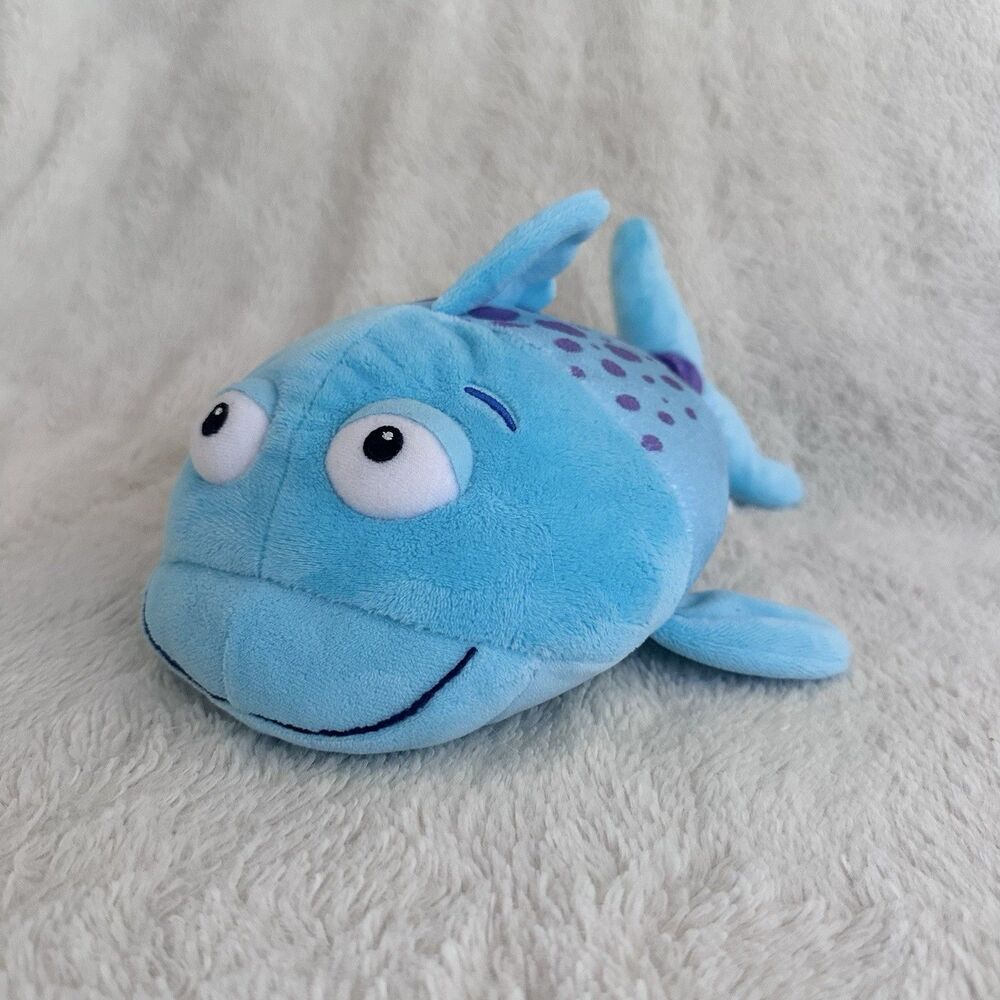 Kohl's Cares Pout Pout Fish Plush Stuffed Toy 12" Purple Blue